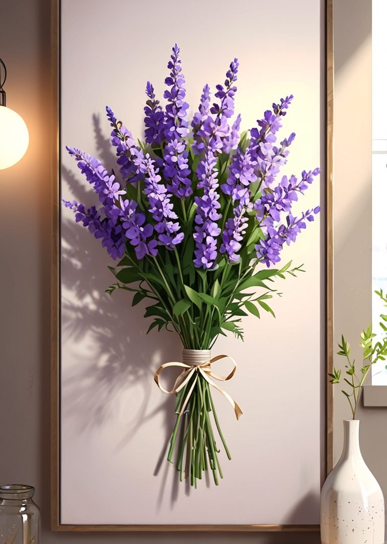 Digital Art Poster - Flowers